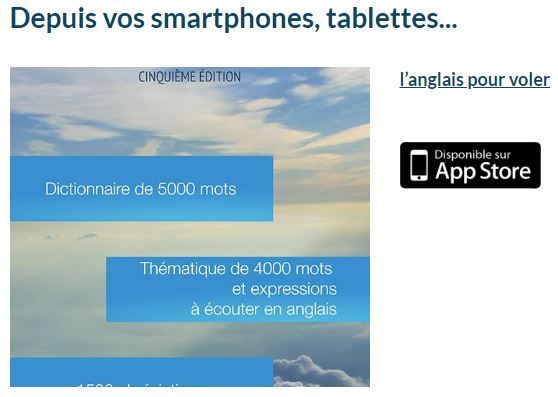 Appli Anglais pour voler iPad